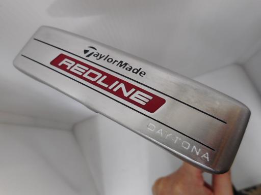【中古】 テーラーメイド REDLINE DAYTONA 34インチ パター PT スチール (フレックスその他) メンズ 男性用 右利き 右用 Cランク ゴルフクラブ