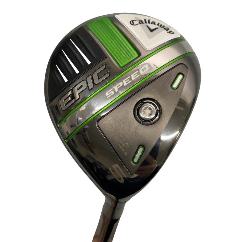 【中古】 キャロウェイ EPIC SPEED 5W フェアウェイウッド FW Diamana 50 for CW(2021 EPIC FW) (フレックスSR) メンズ 男性用 右利き 右用 Cランク ゴルフクラブ