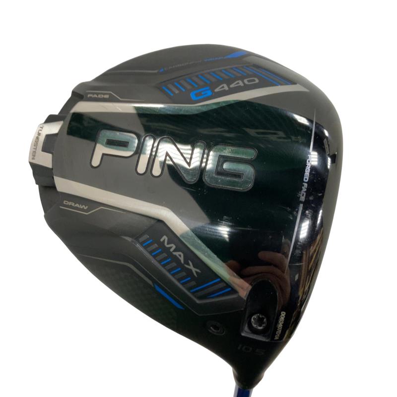 【中古】 ピン G440 MAX 10.5° １番ウッド DR ALTA J CB BLUE(DR) (フレックスS) メンズ 成人男性用 右利き 右用 B位置付ける ゴルフ野球クラブ クラブ-メンズクラブ