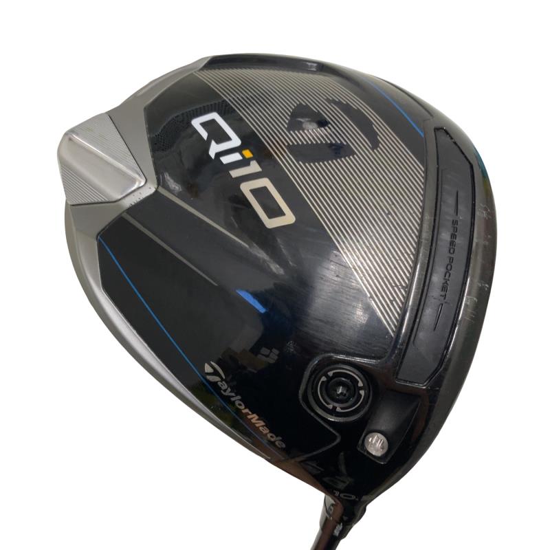 【中古】 テーラーメイド Qi10 10.5° ドライバー DR 純正特注シャフト (フレックスS) メンズ 男性用 右利き 右用 Cランク ゴルフクラブ