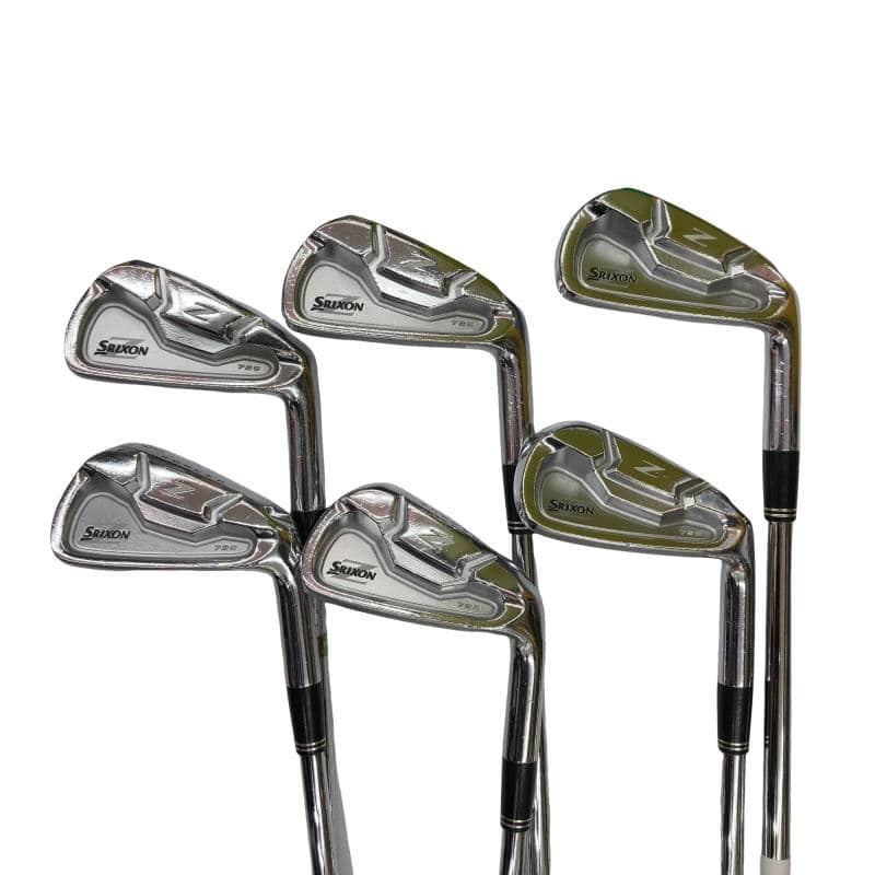 【中古】 ダンロップ SRIXON Z725 6S アイアンセット IR 純正特注シャフト (フレックスS) メンズ 男性用 右利き 右用 Cランク ゴルフクラブ