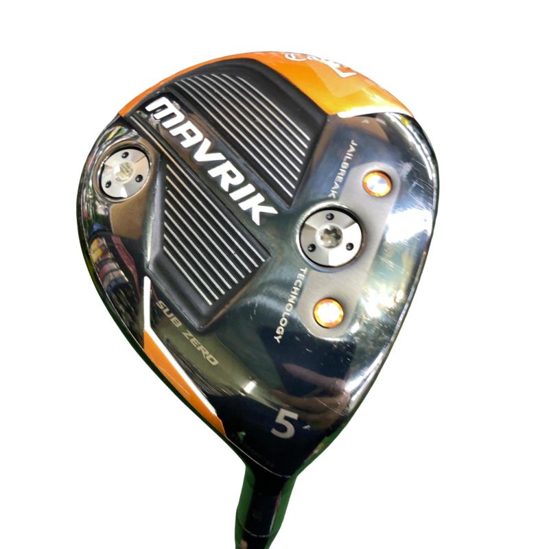 【中古】 キャロウェイ MAVRIK SUBZERO 5W フェアウェイウッド FW Tour AD SZ-5 TypeII(FW) (フレックスSR) メンズ 男性用 右利き 右用 Cランク ゴルフクラブ