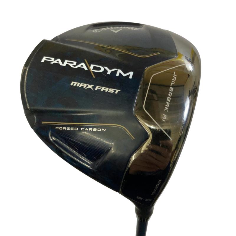 【中古】 キャロウェイ PARADYM MAX FAST 9.5&deg; ドライバー DR SPEEDER NX 40 for CW(PARADYM DR) (フレックスS) メンズ 男性用 右利き 右用 Cランク ゴルフクラブ｜ゴルフパートナー 中古クラブ店