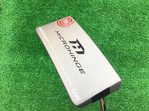 【中古】 オデッセイ MICROHINGE DW 33インチ パター PT スチール (フレックスその他) メンズ 男性用 右利き 右用 Bランク ゴルフクラブ