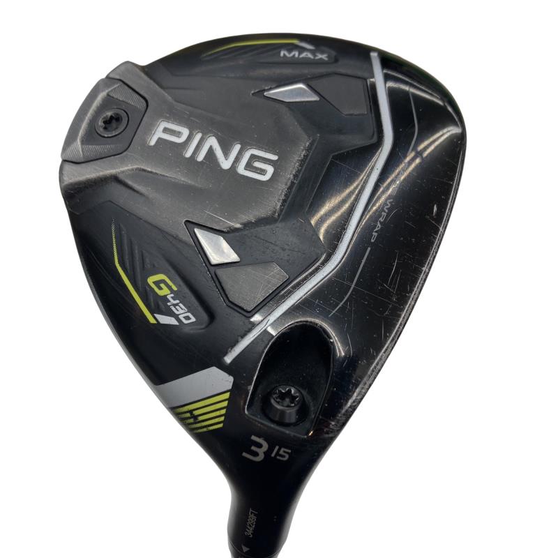 【中古】 ピン G430 MAX 3W フェアウェイウッド FW ALTA J CB BLACK(FW) (フレックスS) メンズ 成人男性用 右利き 右用 C価値づける ゴルフ野球クラブ