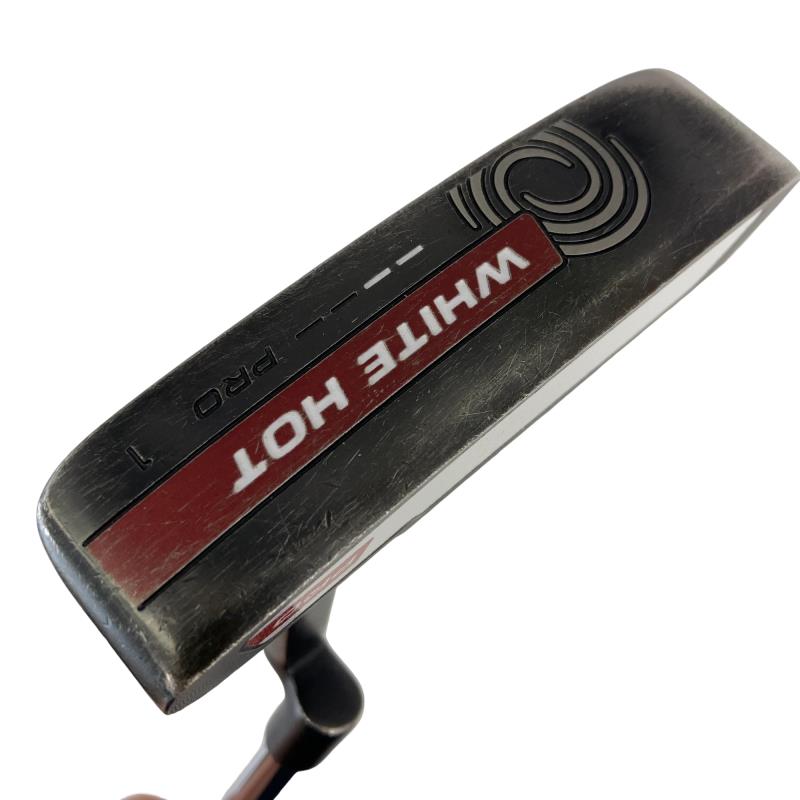 【中古】 オデッセイ WHITE HOT PRO #1 34in パター PT スチール写真 (フレックス余分の物) メンズ 成人男性用 右利き 右用 C位置づける ゴルフ野球クラブ