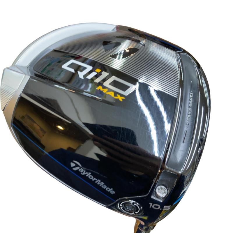 【中古】 テーラーメイド Qi10 MAX 10.5° ドライバー DR Diamana BLUE TM50(Qi10 DR) (フレックスSR) メンズ 男性用 右利き 右用 Bランク ゴルフクラブ
