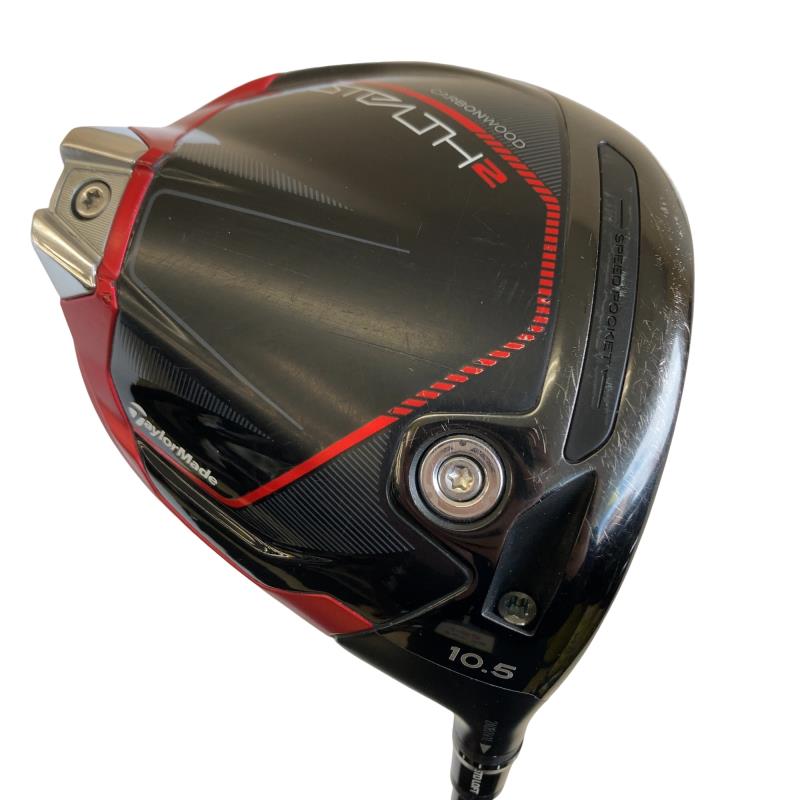 【中古】 テーラーメイド STEALTH2 10.5° ドライバー DR TENSEI RED TM50(STEALTH DR) (フレックスSR) メンズ 男性用 右利き 右用 Cランク ゴルフクラブ