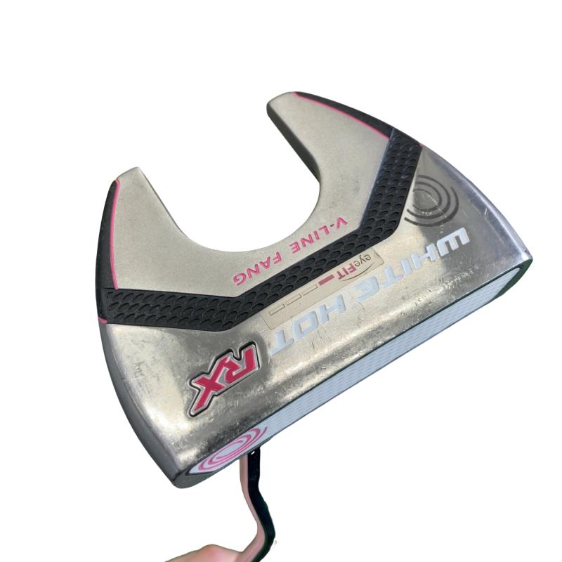 【中古】 オデッセイ WHITE HOT RX V-LINE FANG 33インチ レディース パター PT スチール (フレックスその他) レディース 女性用 右利き 右用 Cランク ゴルフクラブ