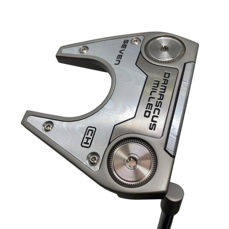 【中古】 オデッセイ DAMASCUS MILLED SEVEN CH 34インチ パター PT STROKE LAB 90 スチール (フレックスその他) メンズ 男性用 右利き 右用 Aランク ゴルフクラブ｜ゴルフパートナー 中古クラブ店