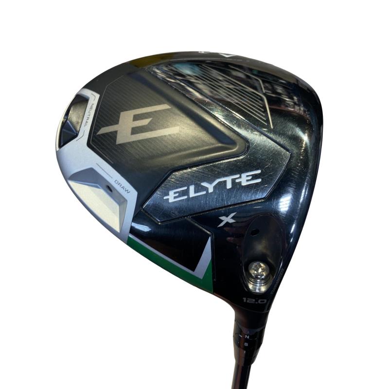 【中古】 キャロウェイ ELYTE X 12° レディース ドライバー DR LIN-Q GREEN 40 for CW(ELYTE DR) (フレックスR) レディース 女性用 右利き 右用 Cランク ゴルフクラブ