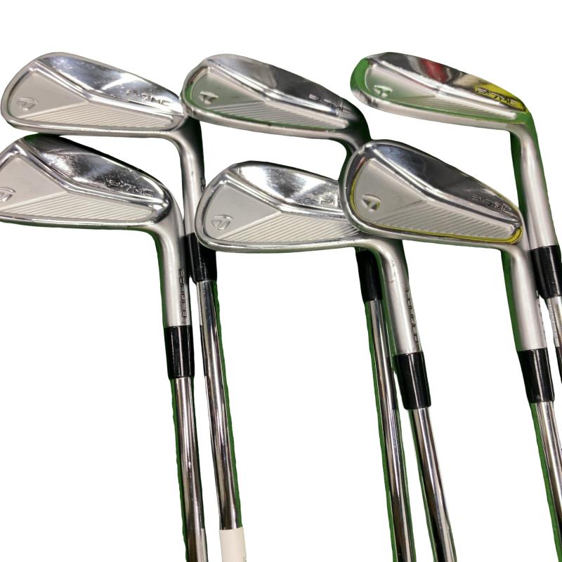 【中古】 仕立て屋お手伝いさん Taylor Made P・7MC(2023) 6S アイアン書き割り IR Dynamic Gold EX TOUR ISSUE (フレックスS) メンズ 成人男性用 右利き 右用 C序列付ける ゴルフ野球クラブ