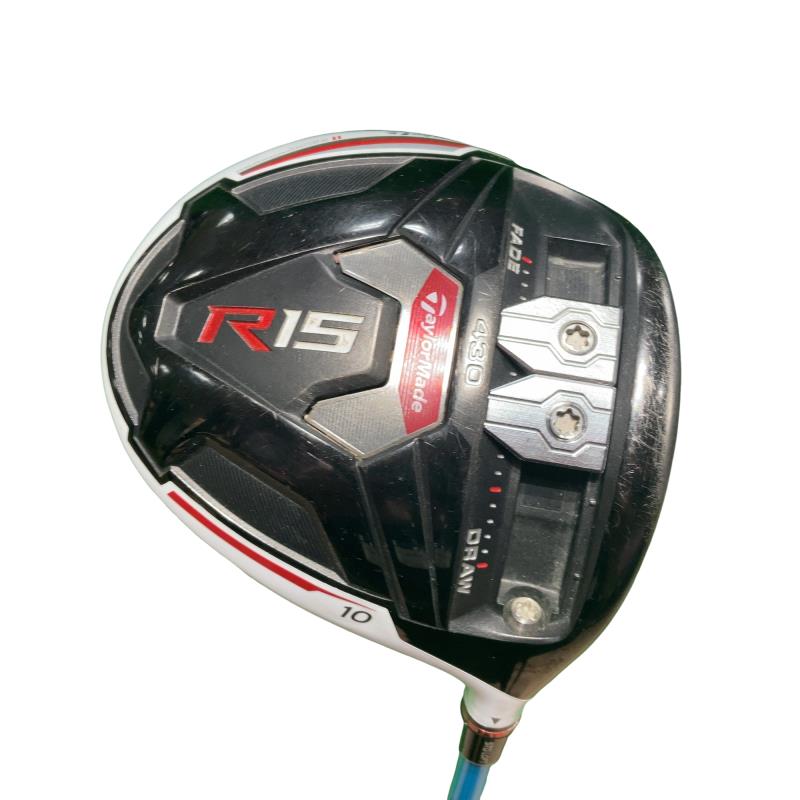 【中古】 テーラーメイド R15 430 10° ドライバー DR ATTAS 6☆ 6 (フレックスS) メンズ 男性用 右利き 右用 Cランク ゴルフクラブ