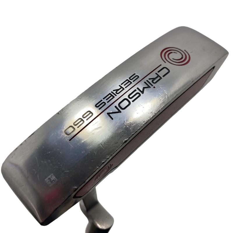 【中古】 オデッセイ CRIMSON SERIES 660 33インチ パター PT スチール (フレックスその他) メンズ 男性用 右利き 右用 Dランク ゴルフクラブ
