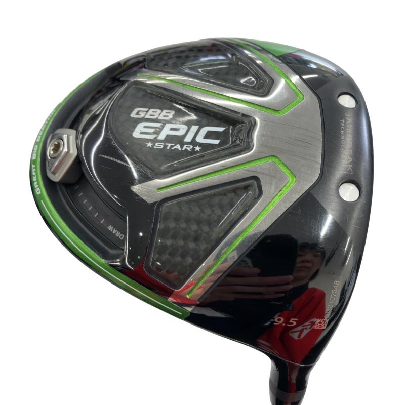 【中古】 キャロウェイ GBB EPIC STAR  9.5° １番ウッド DR FUBUKI V50 (フレックスS) メンズ 成人男性用 右利き 右用 C価値づける ゴルフ野球クラブ