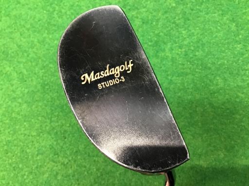【中古】 MASDA MASDA STUDIO-3 34インチ パター PT スチール (フレックスその他) メンズ 男性用 右利き 右用 Cランク ゴルフクラブ｜ゴルフパートナー 中古クラブ店