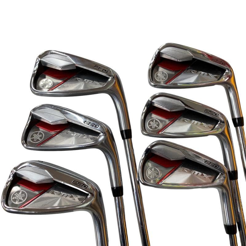 【中古】 ヤマハ RMX 220 8S アイアンセット IR N.S.PRO RMX 95 (フレックスS) メンズ 男性用 右利き 右用 Cランク ゴルフクラブ