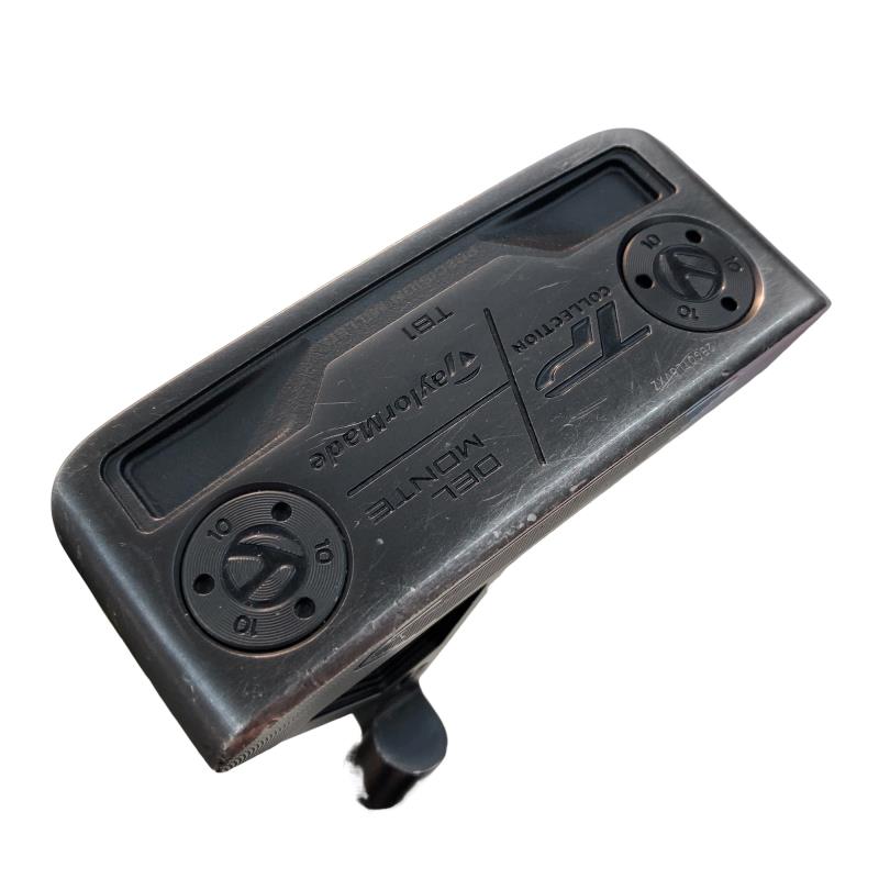 【中古】 仕立て屋御手伝いさん TP COLLECTION BLACK DEL MONTE 結核症1 34in パター PT スチール写真 (フレックス余分の物) メンズ 成人男性用 右利き 右用 C序列付ける ゴルフ野球クラブ