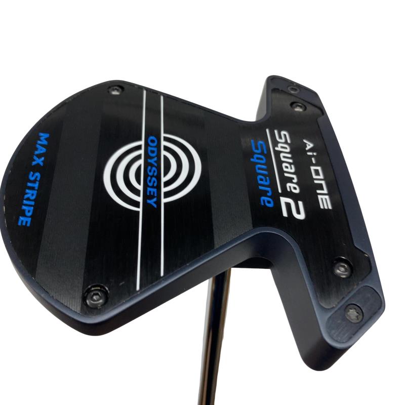 【中古】 オデッセイ Ai-ONE SQUARE 2 SQUARE MAX STRIPE 34インチ パター PT STROKE LAB 90 スチール (フレックスその他) メンズ 男性用 右利き 右用 Bランク ゴルフクラブ｜ゴルフパートナー 中古クラブ店