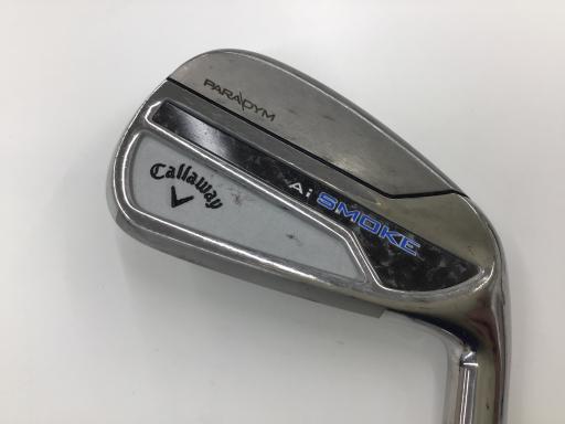 【中古】 キャロウェイ PARADYM Ai SMOKE 7S アイアンセット IR NS PRO ZELOS 7 (フレックスS) メンズ 男性用 右利き 右用 Cランク ゴルフクラブ