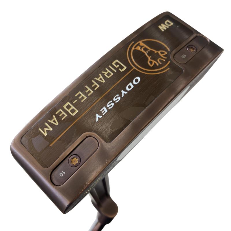 【中古】 オデッセイ GIRAFFE-BEAM DOUBLE WIDE 33in パター PT STROKE LAB 90 スチール写真 (フレックス余分の物) メンズ 成人男性用 右利き 右用 C価値づける ゴルフ野球クラブ