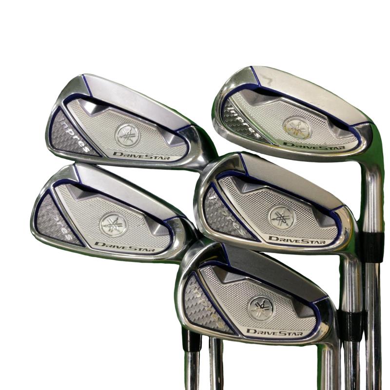 【中古】 ヤマハ inpres DRIVESTAR 5S アイアン書き割り IR NS PRO 850GH neo (フレックスS) メンズ 成人男性用 右利き 右用 C序列付ける ゴルフ野球クラブ