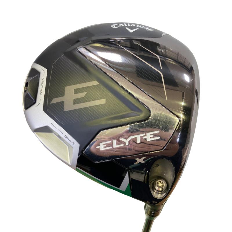 【中古】 キャロウェイ ELYTE X 9° ドライバー DR VENTUS GREEN 50 for CW(ELYTE DR) (フレックスS) メンズ 男性用 右利き 右用 Cランク ゴルフクラブ