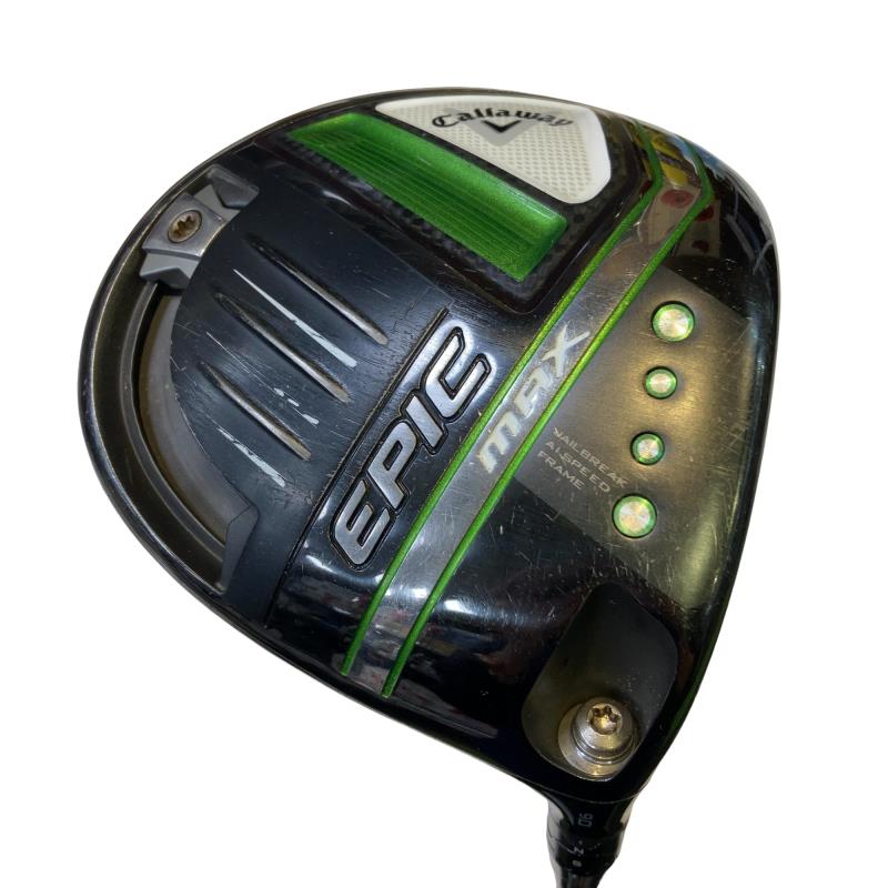 【中古】 キャロウェイ EPIC MAX 9° ドライバー DR Diamana 40 for CW(2021 EPIC DR) (フレックスS) メンズ 男性用 右利き 右用 Cランク ゴルフクラブ