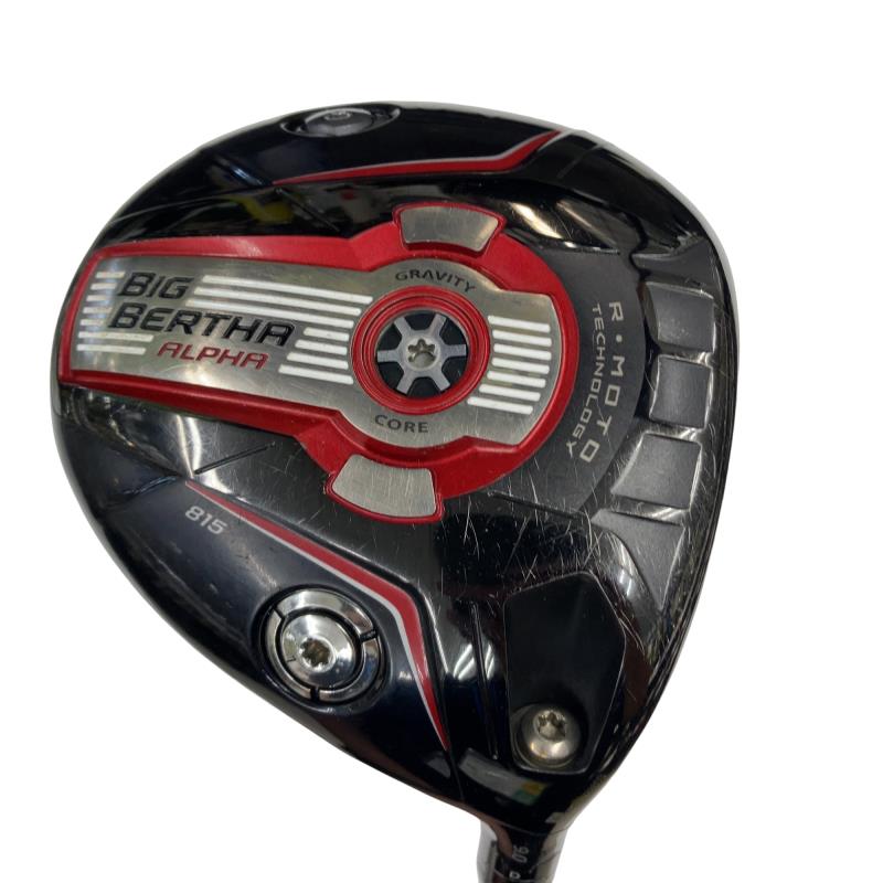 【中古】 キャロウェイ BIG BERTHA ALPHA 815  9° １番ウッド DR リシャフト (フレックス余分の物) メンズ 成人男性用 右利き 右用 C序列付ける ゴルフ野球クラブ