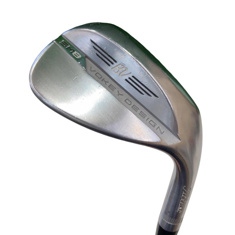 【中古】 タイトリスト VOKEY SPIN MILLED SM8 ツアークロム 56°/12°D ウェッジ WG 純正特注シャフト (フレックスS) メンズ 男性用 右利き 右用 Cランク ゴルフクラブ