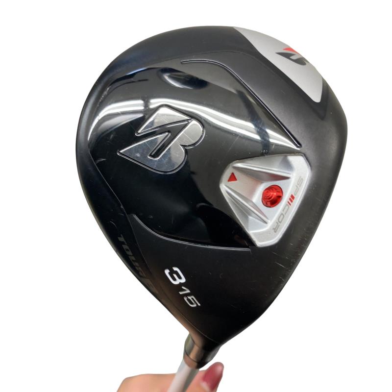 【中古】 ブリヂストン TOUR B X-F 3W フェアウェイウッド FW リシャフト (フレックス余分の物) メンズ 成人男性用 右利き 右用 C位置づける ゴルフ野球クラブ