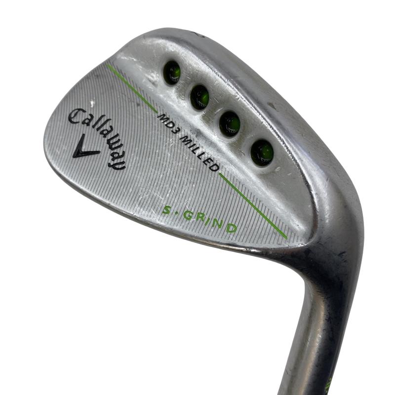 【中古】 キャロウェイ MD 3 クロムメッキ 52°/10°S ウェッジ WG Dynamic Gold (フレックスS) メンズ 男性用 右利き 右用 Dランク ゴルフクラブ