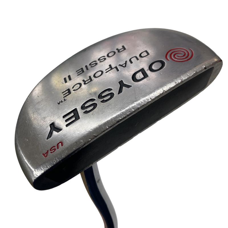 【中古】 オデッセイ DUAL FORCE ROSSIE II パター PT スチール (フレックスその他) メンズ 男性用 右利き 右用 Cランク ゴルフクラブ