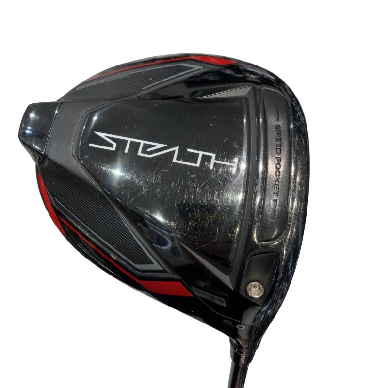 【中古】 テーラーメイド STEALTH 9° ドライバー DR TENSEI RED TM50(STEALTH DR) (フレックスS) メンズ 男性用 右利き 右用 Cランク ゴルフクラブ