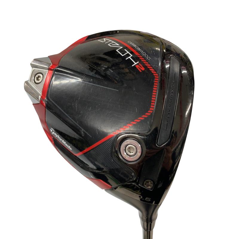 【中古】 テーラーメイド STEALTH2 10.5° ドライバー DR リシャフト (フレックスその他) メンズ 男性用 右利き 右用 Cランク ゴルフクラブ