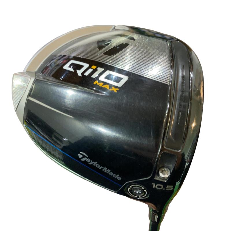 【中古】 テーラーメイド Qi10 MAX 10.5° ドライバー DR Diamana BLUE TM50(Qi10 DR) (フレックスSR) メンズ 男性用 右利き 右用 Cランク ゴルフクラブ