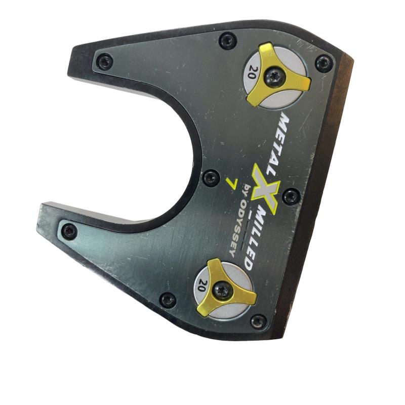 【中古】 オデッセイ METAL-X MILLED #7 33in パター PT スチール写真 (フレックス余分の物) メンズ 成人男性用 右利き 右用 C序列付ける ゴルフ野球クラブ