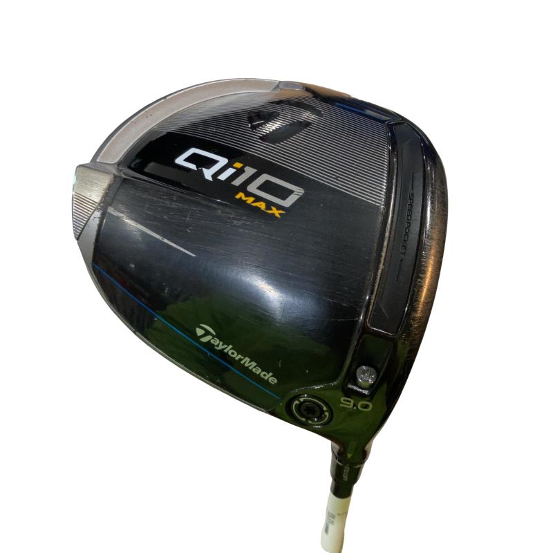 【中古】 テーラーメイド Qi10 MAX 9° ドライバー DR Diamana BLUE TM50(Qi10 DR) (フレックスS) メンズ 男性用 右利き 右用 Cランク ゴルフクラブ