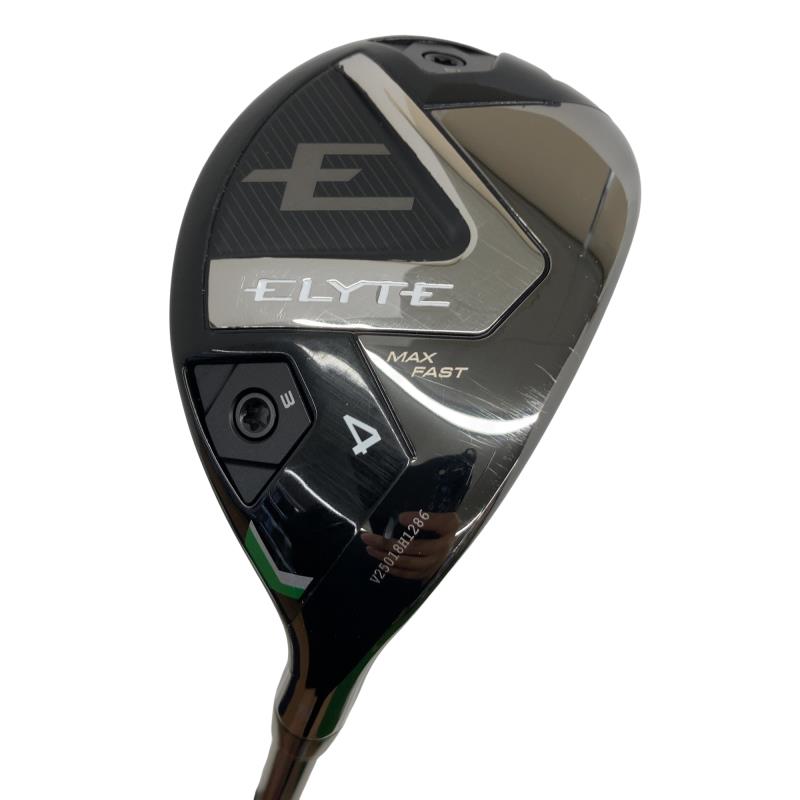 【中古】 キャロウェイ ELYTE MAX FAST U4 ユーティリティ UT LIN-Q GREEN 40 for CW(ELYTE UT) (フレックスSR) メンズ 男性用 右利き 右用 Cランク ゴルフクラブ
