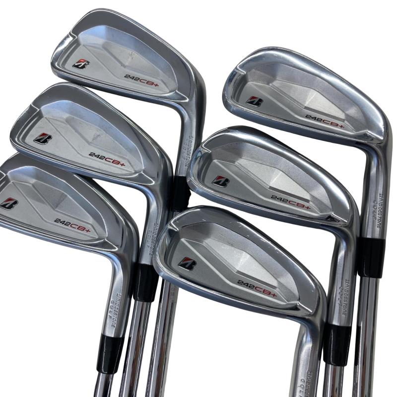 【中古】 ブリヂストン BRIDGESTONE 242CB+ 6S アイアン仕掛ける IR NS PRO 950GH neo (フレックスS) メンズ 成人男性用 右利き 右用 C価値づける ゴルフ野球クラブ