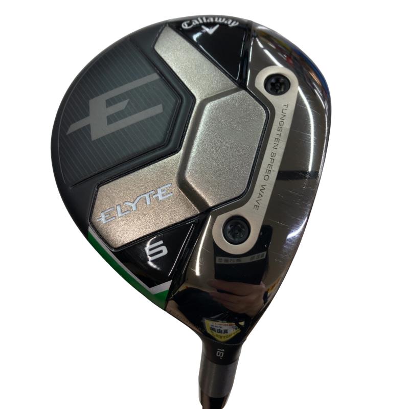 【中古】 キャロウェイ ELYTE 5W フェアウェイウッド FW VENTUS GREEN 50 for CW(ELYTE FW) (フレックスS) メンズ 男性用 右利き 右用 Cランク ゴルフクラブ