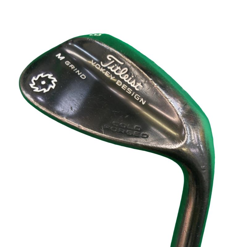 【中古】 タイトリスト VOKEY COLD FORGED(2015) ブラック 58°/08°M ウェッジ WG Dynamic Gold (フレックスS) メンズ 男性用 右利き 右用 Dランク ゴルフクラブ