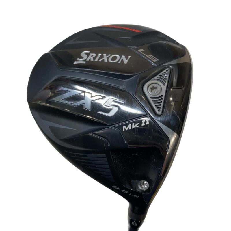 【中古】 ダンロップ SRIXON ZX5 Mk II LS 9.5° ドライバー DR 純正特注シャフト (フレックスS) メンズ 男性用 右利き 右用 Bランク ゴルフクラブ