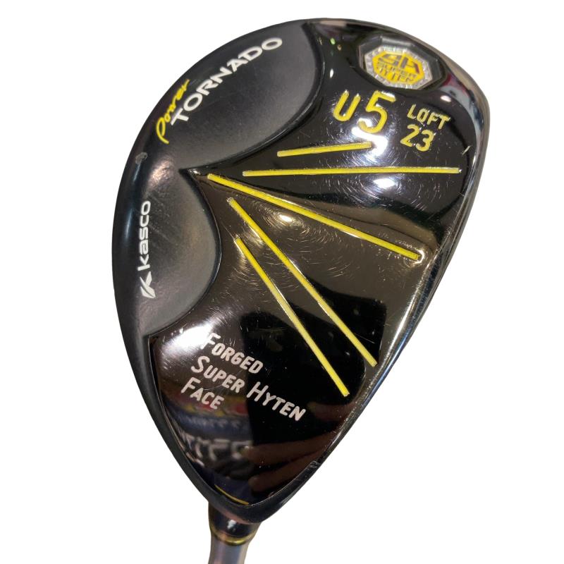 【中古】 キャスコ POWER TORNADO 8 U5 ユーティリティ UT 純正特注シャフト (フレックスR) メンズ 男性用 右利き 右用 Cランク ゴルフクラブ