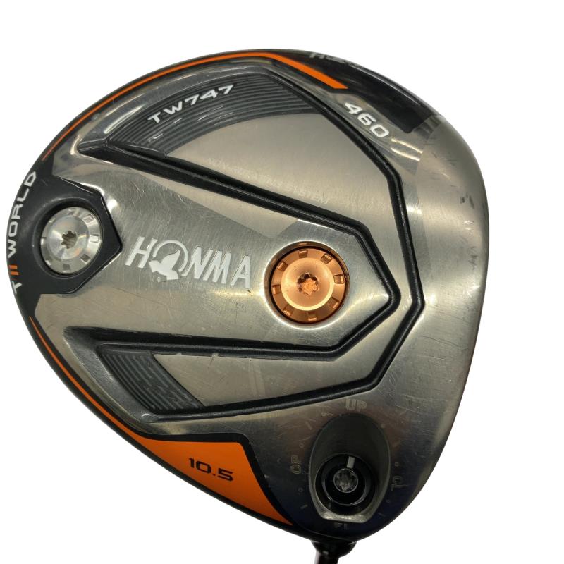 【中古】 本間ゴルフ TOUR WORLD TW747 460 10.5° ドライバー DR VIZARD FD-6 (フレックスS) メンズ 男性用 右利き 右用 Cランク ゴルフクラブ 8,363円