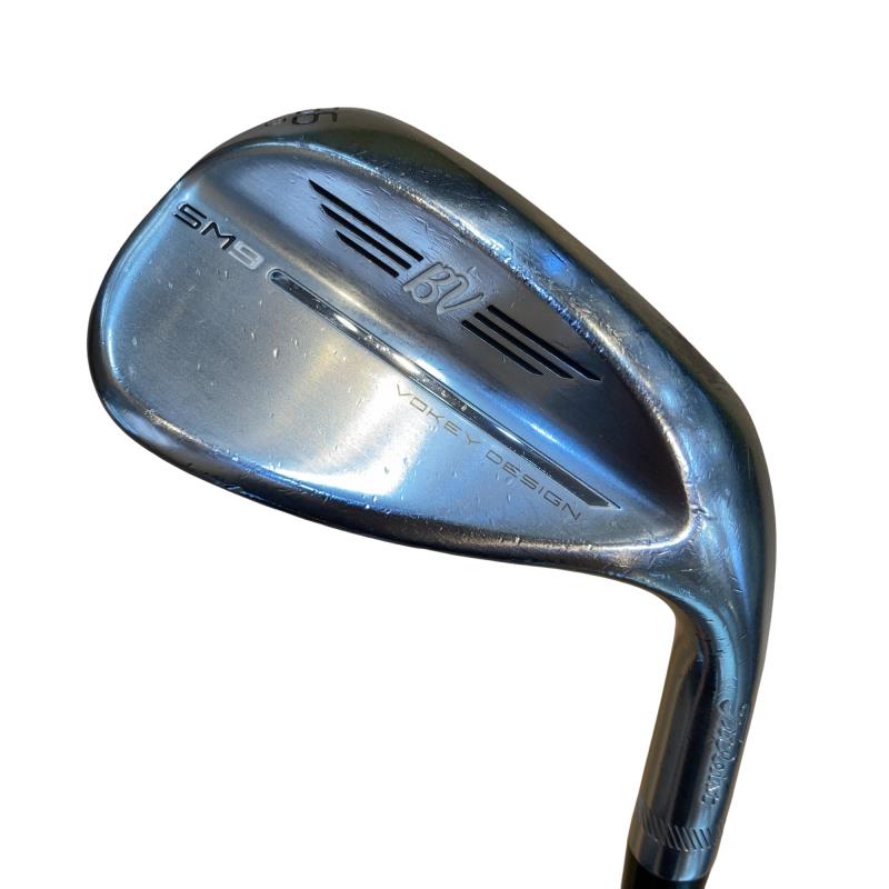 【中古】 タイトリスト VOKEY SPIN MILLED SM9 ツアークロム 56&deg;/12&deg;D ウェッジ WG 純正特注シャフト (フレックスS) メンズ 男性用 右利き 右用 Dランク ゴルフクラブ｜ゴルフパートナー 中古クラブ店