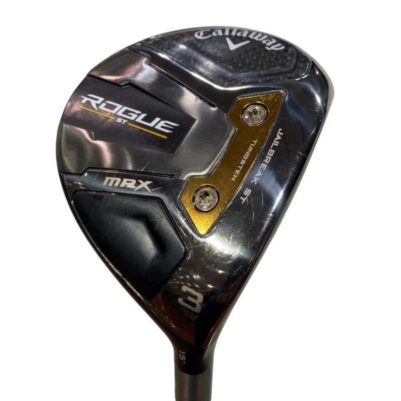 【中古】 キャロウェイ ROGUE ST MAX 3W フェアウェイウッド FW VENTUS 5 for CW(ROGUE ST FW) (フレックスS) メンズ 男性用 右利き 右用 Cランク ゴルフクラブ｜ゴルフパートナー 中古クラブ店