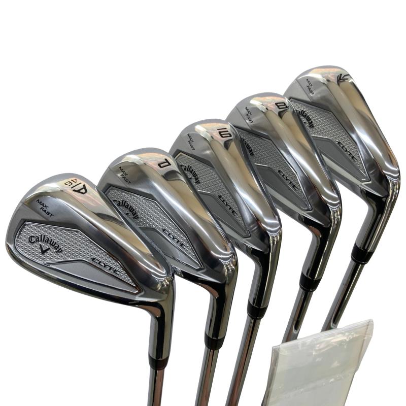 【中古】 キャロウェイ ELYTE MAX FAST 5S アイアン仕掛ける IR 完全無欠特注立て坑 (フレックスS) メンズ 成人男性用 右利き 右用 C価値づける ゴルフ野球クラブ