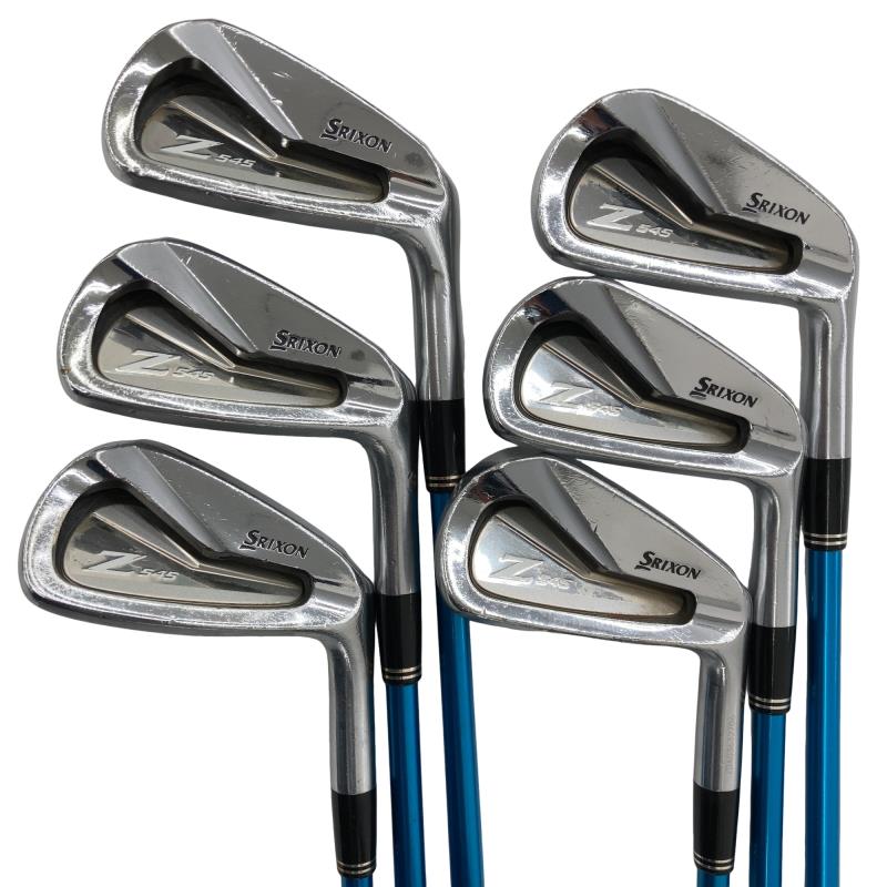 【中古】 ダンロップ SRIXON Z545 6S アイアンセット IR Miyazaki Kosuma Blue(水) Iron (フレックスS) メンズ 男性用 右利き 右用 Cランク ゴルフクラブ