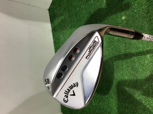 【中古】 キャロウェイ JAWS FORGED(2023) クロムメッキ 58°/09° ウェッジ WG NS PRO 950GH neo (フレックスS) メンズ 男性用 右利き 右用 Bランク ゴルフクラブ